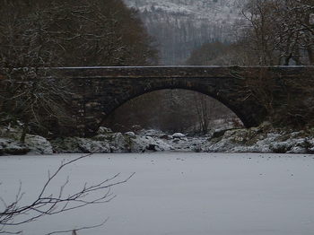 Beaver Pool. River Conwy Frozen